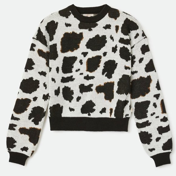 Brixton Cow Print 'One Way Sweater' - Picture 10 of 10
